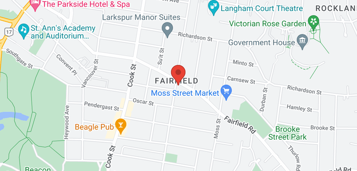 map of 1209-751 Fairfield Rd